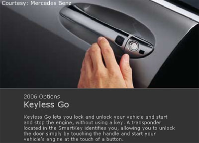 Mercedes keyless go key #5